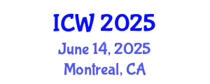International Conference on Wastewater (ICW) June 14, 2025 - Montreal, Canada