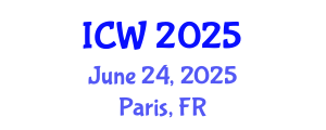 International Conference on Wastewater (ICW) June 24, 2025 - Paris, France