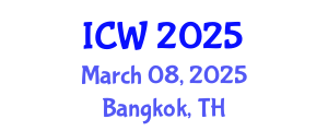 International Conference on Wastewater (ICW) March 08, 2025 - Bangkok, Thailand