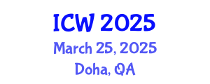 International Conference on Wastewater (ICW) March 25, 2025 - Doha, Qatar