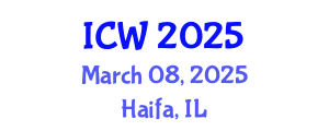 International Conference on Wastewater (ICW) March 08, 2025 - Haifa, Israel