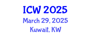 International Conference on Wastewater (ICW) March 29, 2025 - Kuwait, Kuwait