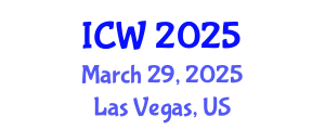 International Conference on Wastewater (ICW) March 29, 2025 - Las Vegas, United States