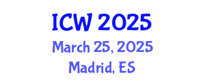 International Conference on Wastewater (ICW) March 25, 2025 - Madrid, Spain