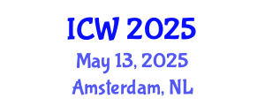 International Conference on Wastewater (ICW) May 13, 2025 - Amsterdam, Netherlands