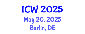 International Conference on Wastewater (ICW) May 20, 2025 - Berlin, Germany