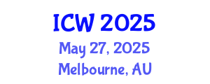 International Conference on Wastewater (ICW) May 27, 2025 - Melbourne, Australia