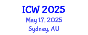 International Conference on Wastewater (ICW) May 17, 2025 - Sydney, Australia