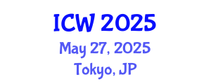 International Conference on Wastewater (ICW) May 27, 2025 - Tokyo, Japan