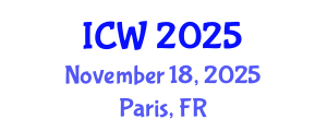 International Conference on Wastewater (ICW) November 18, 2025 - Paris, France