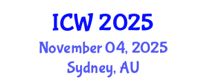 International Conference on Wastewater (ICW) November 04, 2025 - Sydney, Australia
