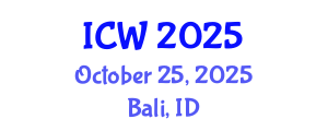 International Conference on Wastewater (ICW) October 25, 2025 - Bali, Indonesia