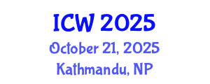 International Conference on Wastewater (ICW) October 21, 2025 - Kathmandu, Nepal