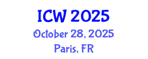 International Conference on Wastewater (ICW) October 28, 2025 - Paris, France