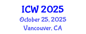 International Conference on Wastewater (ICW) October 25, 2025 - Vancouver, Canada