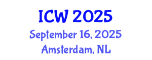 International Conference on Wastewater (ICW) September 16, 2025 - Amsterdam, Netherlands