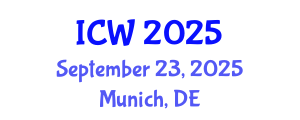International Conference on Wastewater (ICW) September 23, 2025 - Munich, Germany
