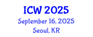 International Conference on Wastewater (ICW) September 16, 2025 - Seoul, Republic of Korea