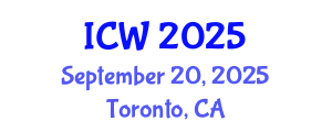 International Conference on Wastewater (ICW) September 20, 2025 - Toronto, Canada