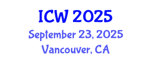 International Conference on Wastewater (ICW) September 23, 2025 - Vancouver, Canada