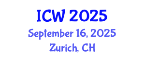 International Conference on Wastewater (ICW) September 16, 2025 - Zurich, Switzerland