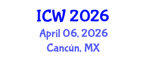 International Conference on Wastewater (ICW) April 06, 2026 - Cancún, Mexico International Conference on Wastewater (ICW) April 06, 2026 - Cancún, Mexico