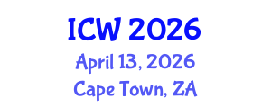International Conference on Wastewater (ICW) April 13, 2026 - Cape Town, South Africa International Conference on Wastewater (ICW) April 13, 2026 - Cape Town, South Africa