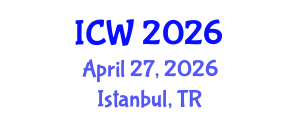 International Conference on Wastewater (ICW) April 27, 2026 - Istanbul, Turkey International Conference on Wastewater (ICW) April 27, 2026 - Istanbul, Turkey