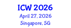 International Conference on Wastewater (ICW) April 27, 2026 - Singapore, Singapore International Conference on Wastewater (ICW) April 27, 2026 - Singapore, Singapore