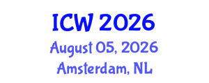 International Conference on Wastewater (ICW) August 05, 2026 - Amsterdam, Netherlands International Conference on Wastewater (ICW) August 05, 2026 - Amsterdam, Netherlands