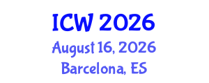International Conference on Wastewater (ICW) August 16, 2026 - Barcelona, Spain International Conference on Wastewater (ICW) August 16, 2026 - Barcelona, Spain