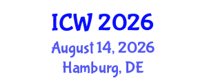 International Conference on Wastewater (ICW) August 14, 2026 - Hamburg, Germany International Conference on Wastewater (ICW) August 14, 2026 - Hamburg, Germany