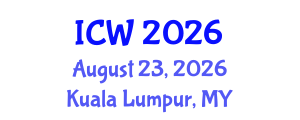 International Conference on Wastewater (ICW) August 23, 2026 - Kuala Lumpur, Malaysia International Conference on Wastewater (ICW) August 23, 2026 - Kuala Lumpur, Malaysia