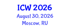 International Conference on Wastewater (ICW) August 30, 2026 - Moscow, Russia International Conference on Wastewater (ICW) August 30, 2026 - Moscow, Russia