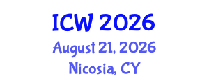 International Conference on Wastewater (ICW) August 21, 2026 - Nicosia, Cyprus International Conference on Wastewater (ICW) August 21, 2026 - Nicosia, Cyprus
