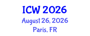International Conference on Wastewater (ICW) August 26, 2026 - Paris, France International Conference on Wastewater (ICW) August 26, 2026 - Paris, France