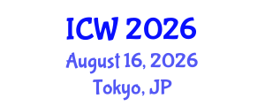 International Conference on Wastewater (ICW) August 16, 2026 - Tokyo, Japan International Conference on Wastewater (ICW) August 16, 2026 - Tokyo, Japan