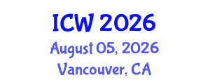 International Conference on Wastewater (ICW) August 05, 2026 - Vancouver, Canada International Conference on Wastewater (ICW) August 05, 2026 - Vancouver, Canada
