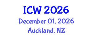 International Conference on Wastewater (ICW) December 01, 2026 - Auckland, New Zealand International Conference on Wastewater (ICW) December 01, 2026 - Auckland, New Zealand
