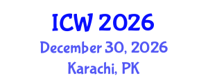 International Conference on Wastewater (ICW) December 30, 2026 - Karachi, Pakistan International Conference on Wastewater (ICW) December 30, 2026 - Karachi, Pakistan