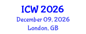 International Conference on Wastewater (ICW) December 09, 2026 - London, United Kingdom International Conference on Wastewater (ICW) December 09, 2026 - London, United Kingdom