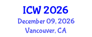 International Conference on Wastewater (ICW) December 09, 2026 - Vancouver, Canada International Conference on Wastewater (ICW) December 09, 2026 - Vancouver, Canada