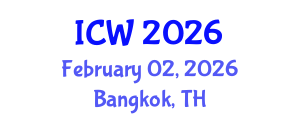 International Conference on Wastewater (ICW) February 02, 2026 - Bangkok, Thailand International Conference on Wastewater (ICW) February 02, 2026 - Bangkok, Thailand