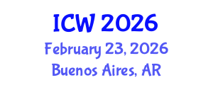 International Conference on Wastewater (ICW) February 23, 2026 - Buenos Aires, Argentina International Conference on Wastewater (ICW) February 23, 2026 - Buenos Aires, Argentina