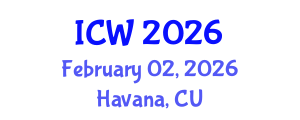 International Conference on Wastewater (ICW) February 02, 2026 - Havana, Cuba International Conference on Wastewater (ICW) February 02, 2026 - Havana, Cuba