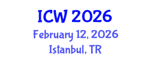 International Conference on Wastewater (ICW) February 12, 2026 - Istanbul, Turkey International Conference on Wastewater (ICW) February 12, 2026 - Istanbul, Turkey