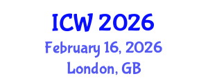 International Conference on Wastewater (ICW) February 16, 2026 - London, United Kingdom International Conference on Wastewater (ICW) February 16, 2026 - London, United Kingdom