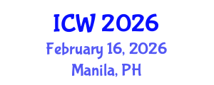 International Conference on Wastewater (ICW) February 16, 2026 - Manila, Philippines International Conference on Wastewater (ICW) February 16, 2026 - Manila, Philippines