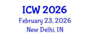 International Conference on Wastewater (ICW) February 23, 2026 - New Delhi, India International Conference on Wastewater (ICW) February 23, 2026 - New Delhi, India