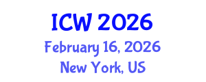 International Conference on Wastewater (ICW) February 16, 2026 - New York, United States International Conference on Wastewater (ICW) February 16, 2026 - New York, United States